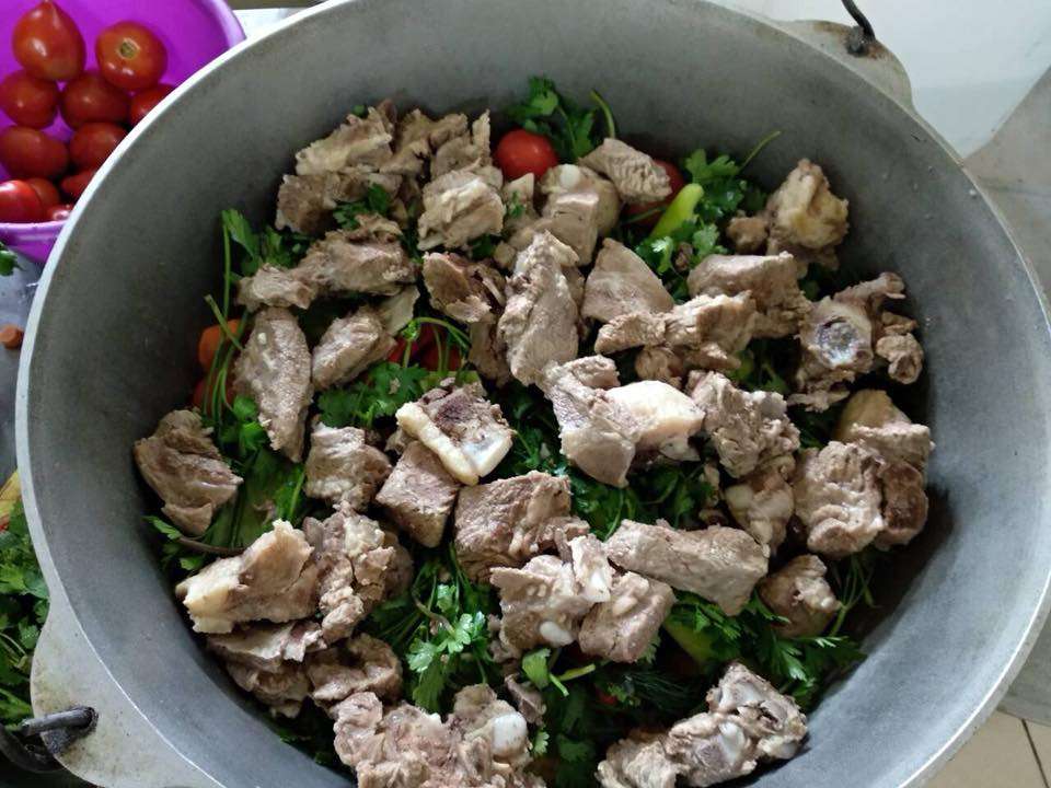 Хашлама из говядины